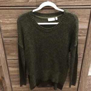 Lightweight olive sweater